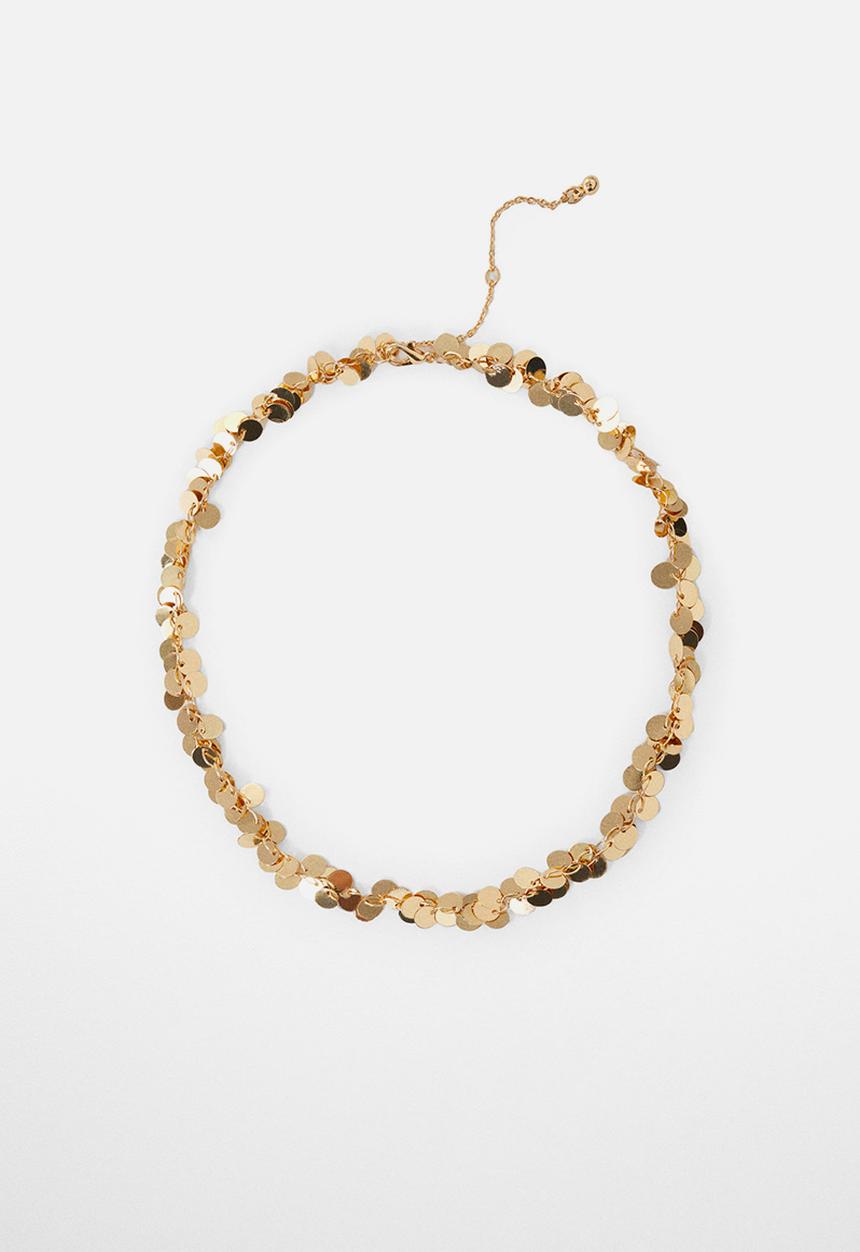 MANGO - Necklace cuarzo - gold