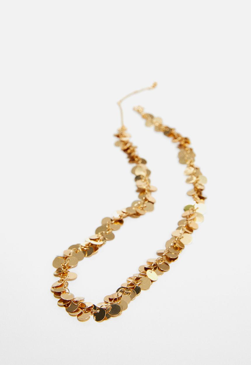 MANGO - Necklace cuarzo - gold