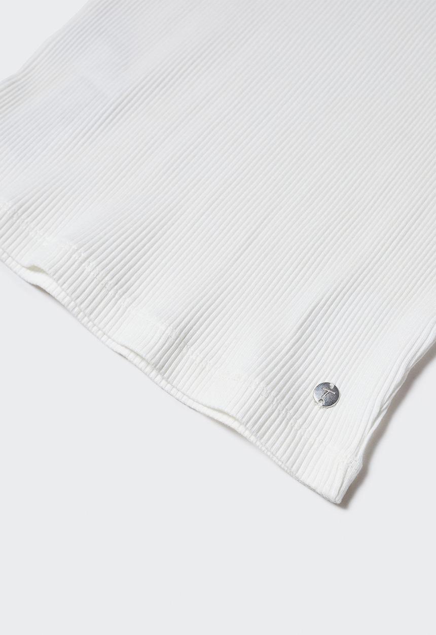 MANGO - T-shirt liberty - natural