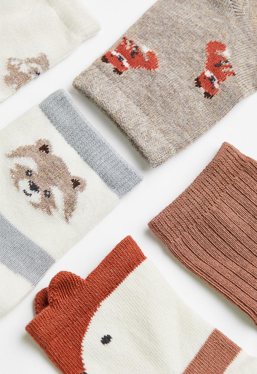 H&M - 5-pack socks - multi