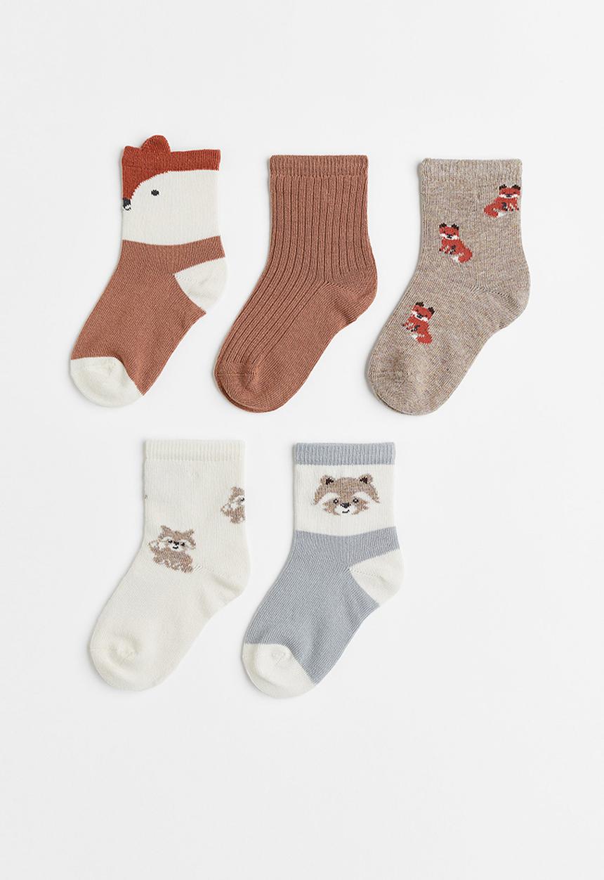 H&M - 5-pack socks - multi