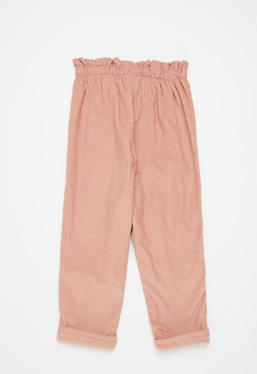 H&M - Lined cotton joggers - pink