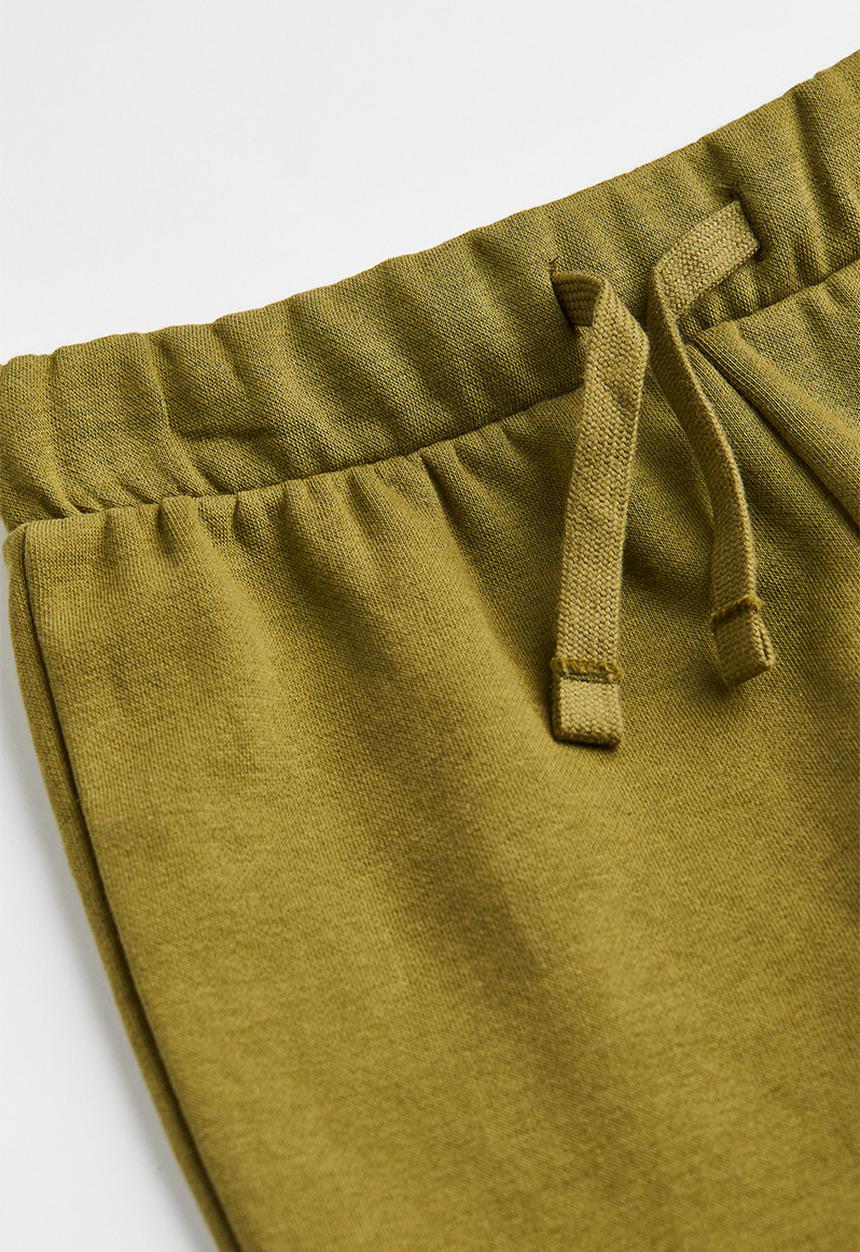 H&M - Printed joggers - olive green