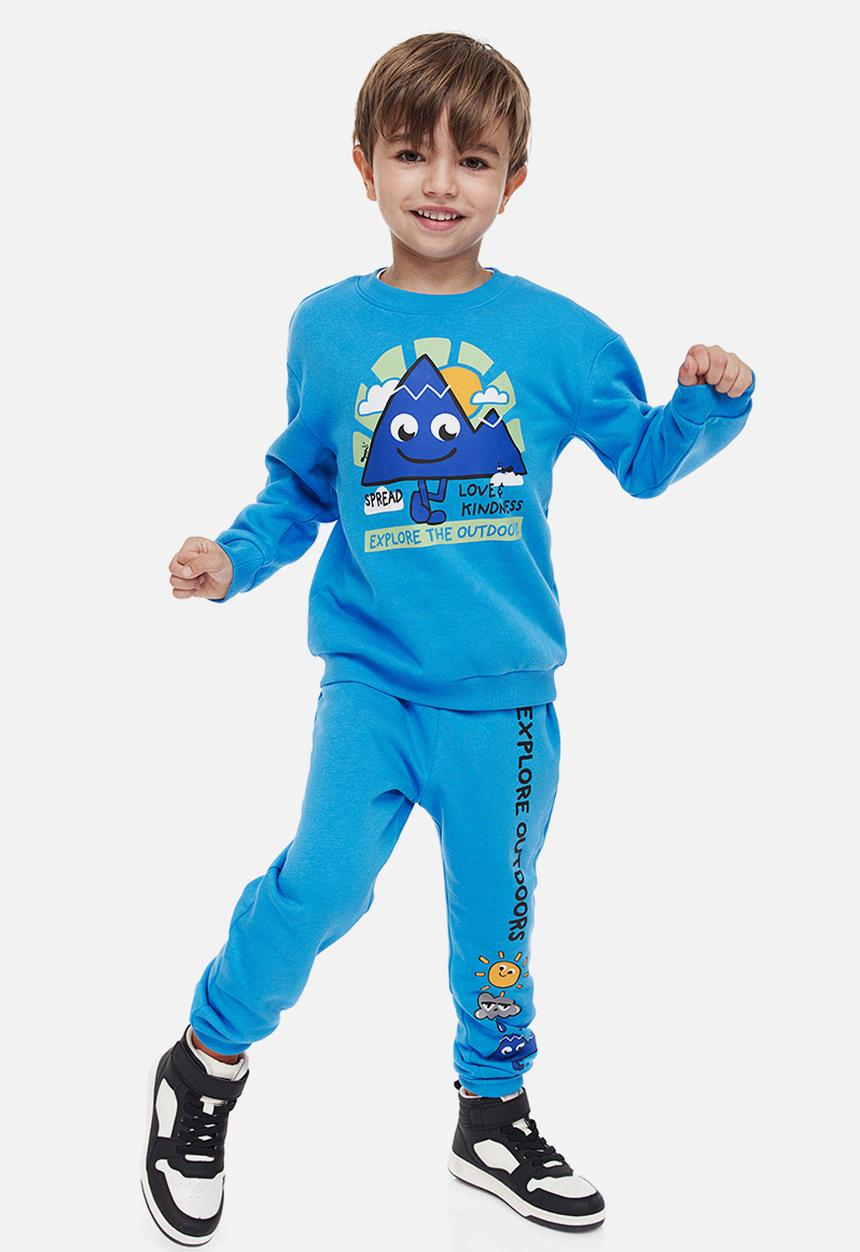 H&M - Sweatshirt - blue/mountain
