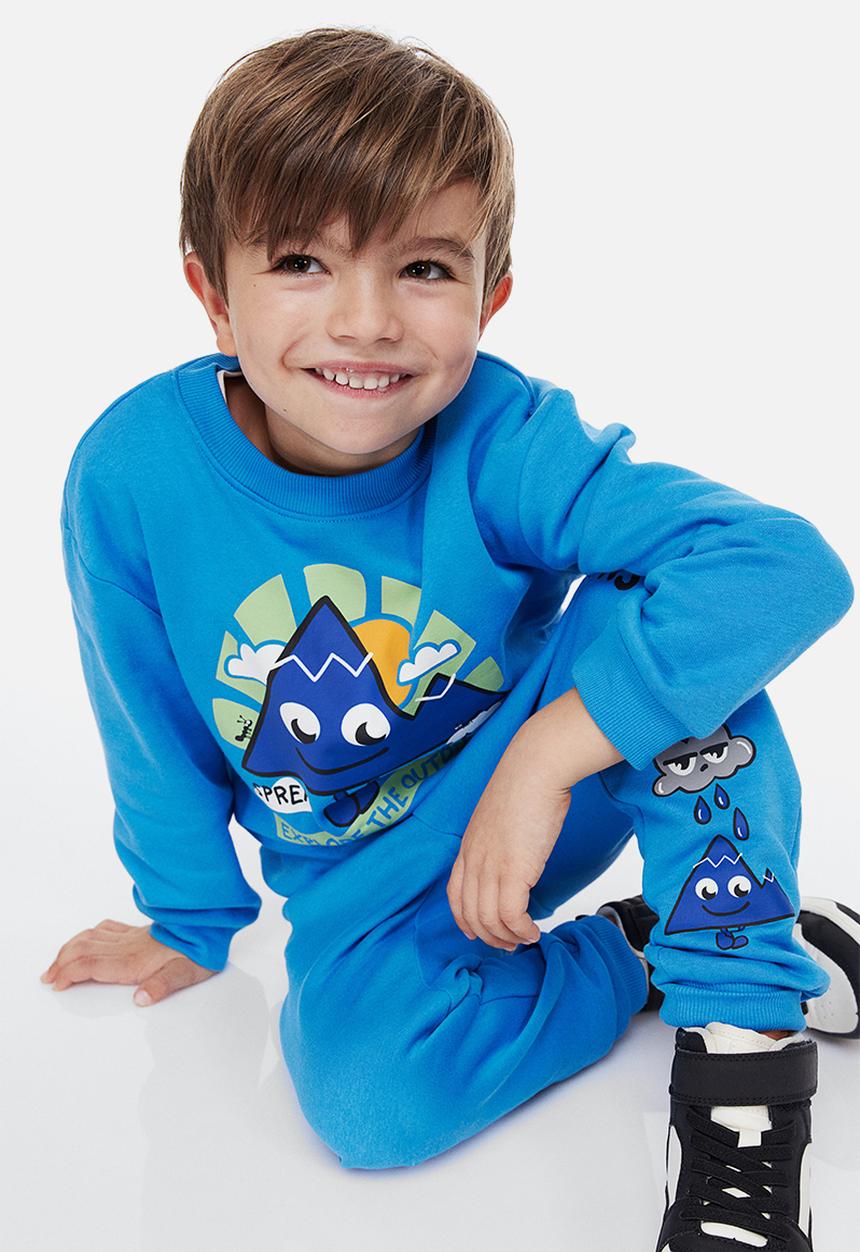 H&M - Sweatshirt - blue/mountain