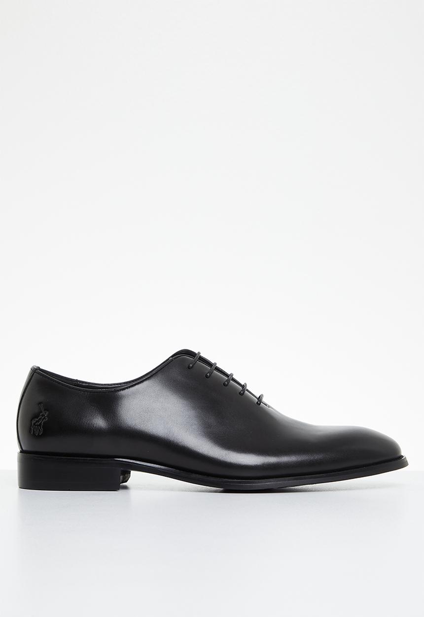 POLO - Oxford leather lace up  - black