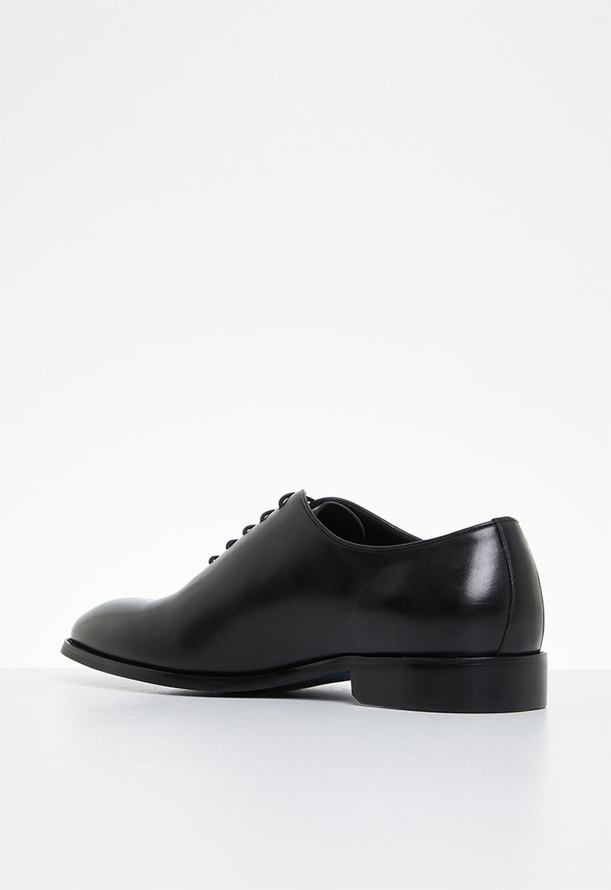 POLO - Oxford leather lace up  - black