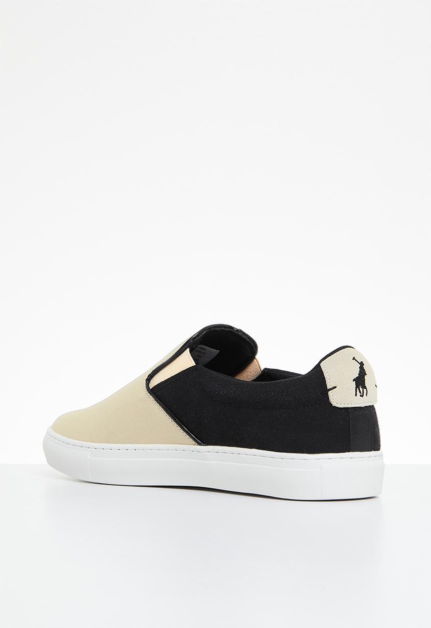 POLO - Casual textured felt slip on - off white