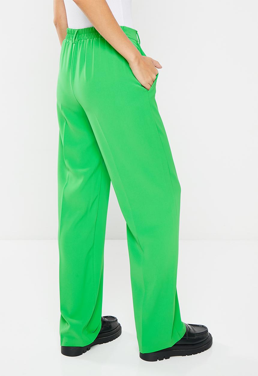Me&B - Tailered tapered pant - green
