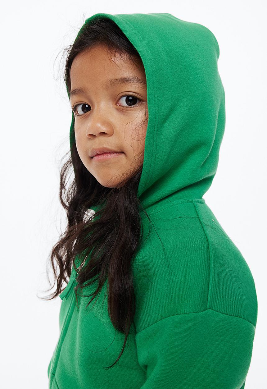 H&M - Zip-through hoodie - green