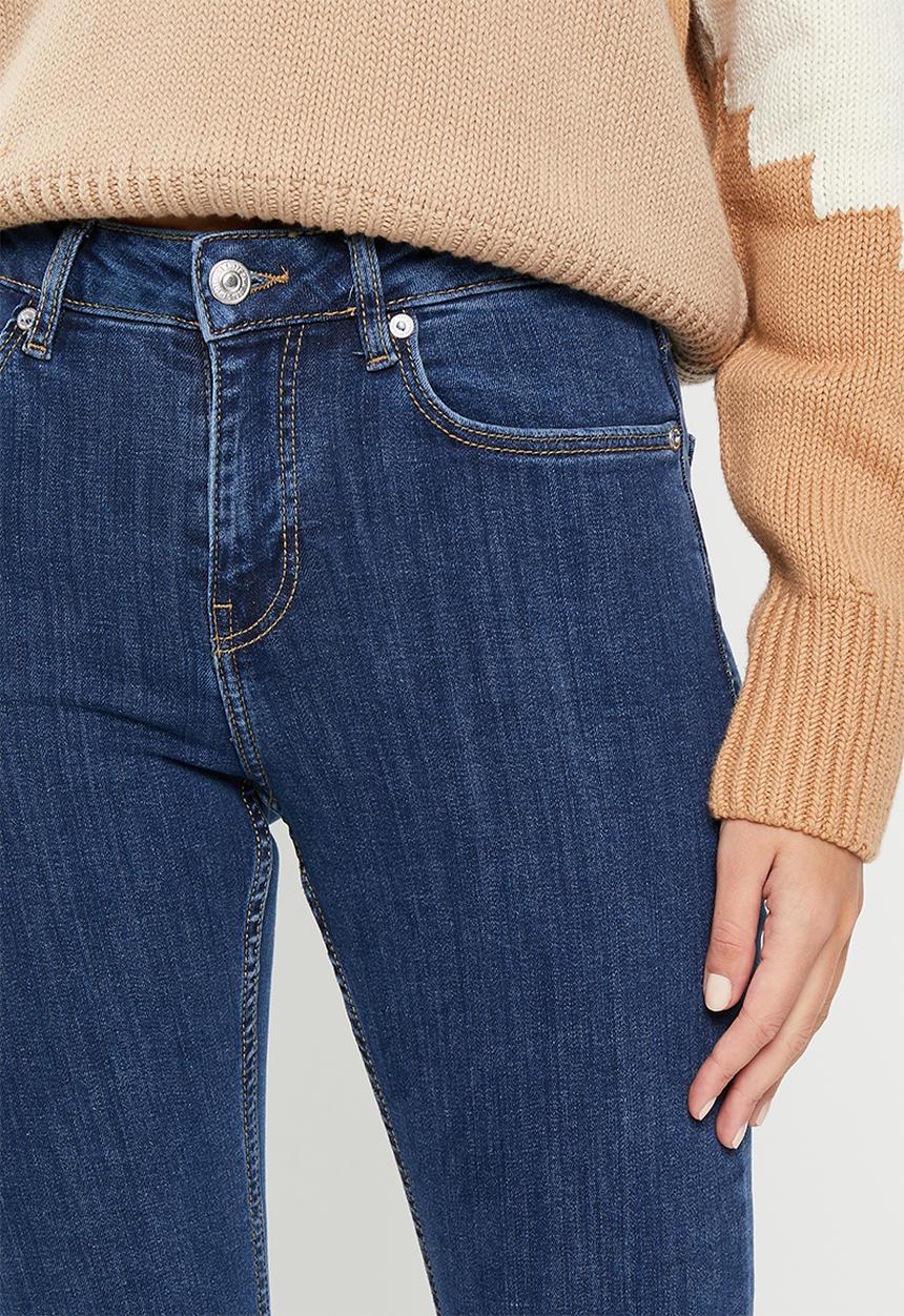 MANGO - Jean flare - dark blue 
