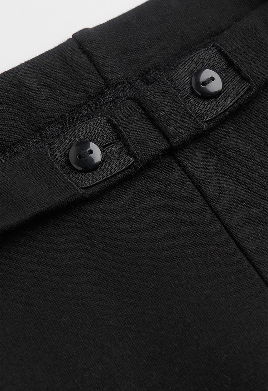 H&M - Brushed-inside leggings - black/sequins