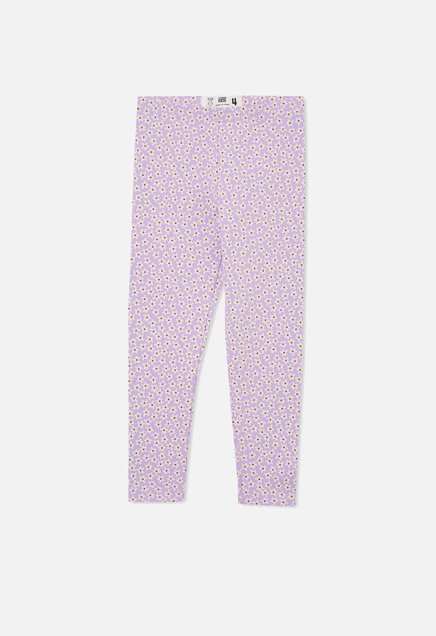 Cotton On - Huggie tights - lilac drop/mini ditsy