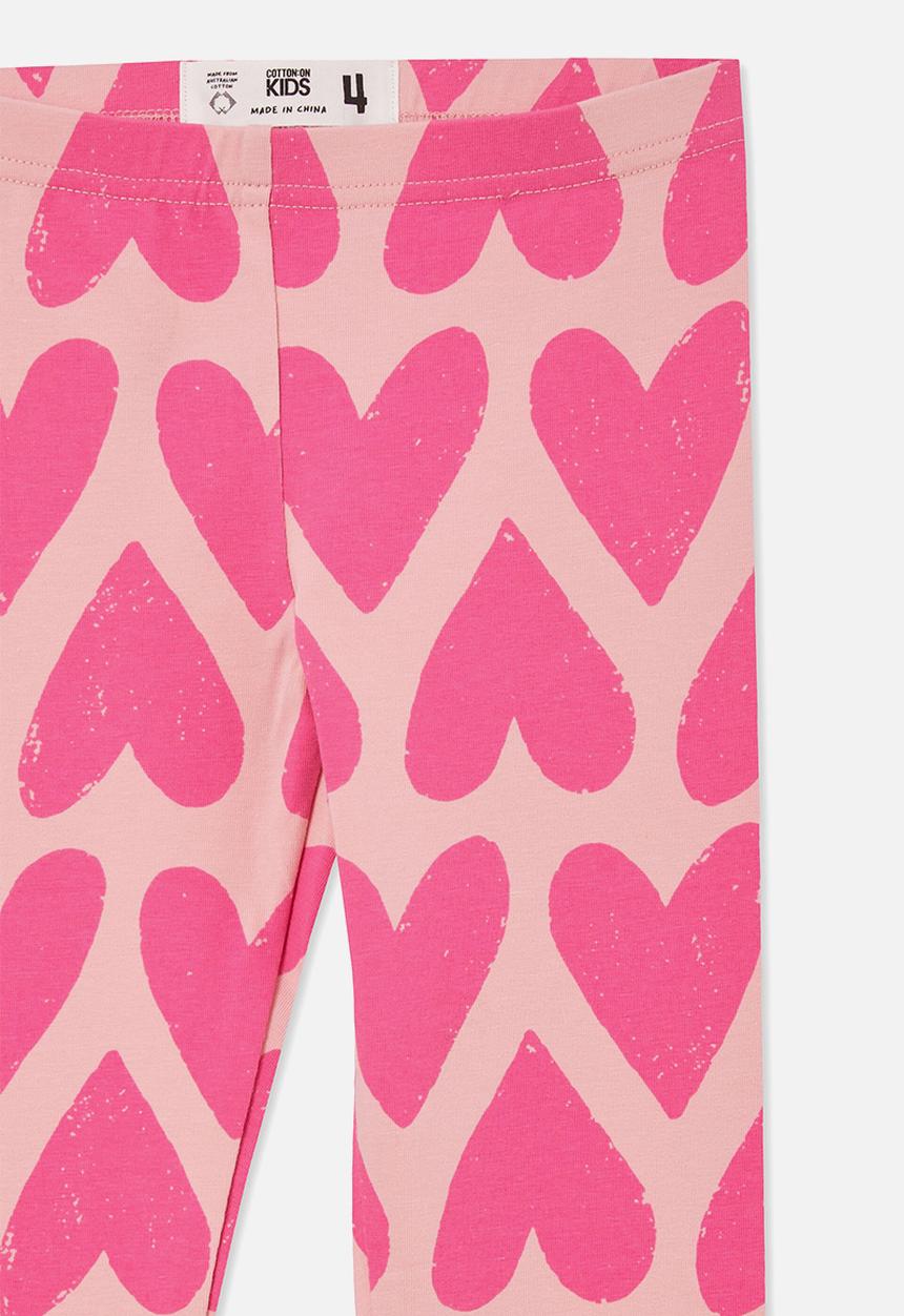 Cotton On - Huggie tights - marshmallow/hearts