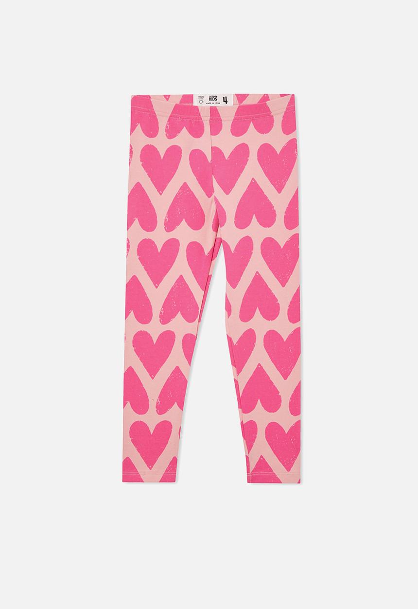 Cotton On - Huggie tights - marshmallow/hearts