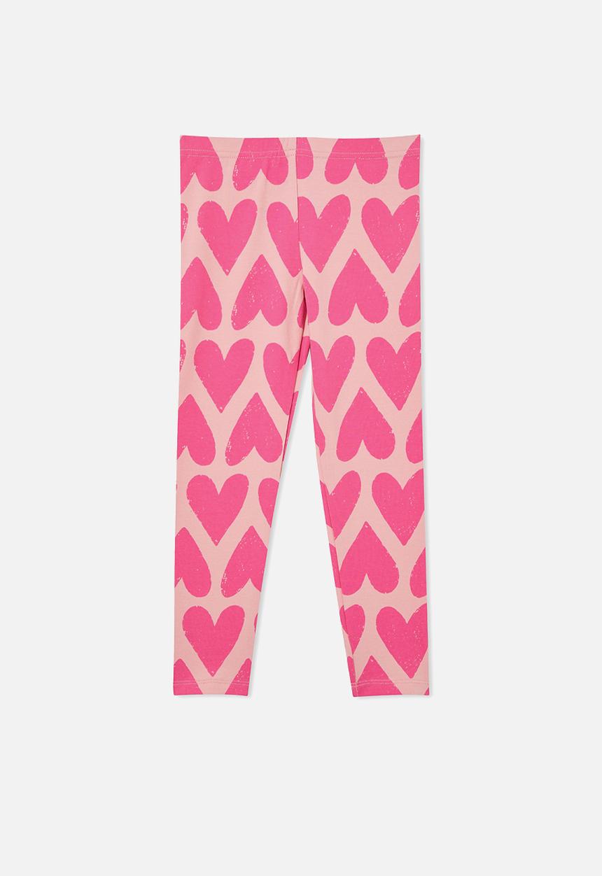 Cotton On - Huggie tights - marshmallow/hearts