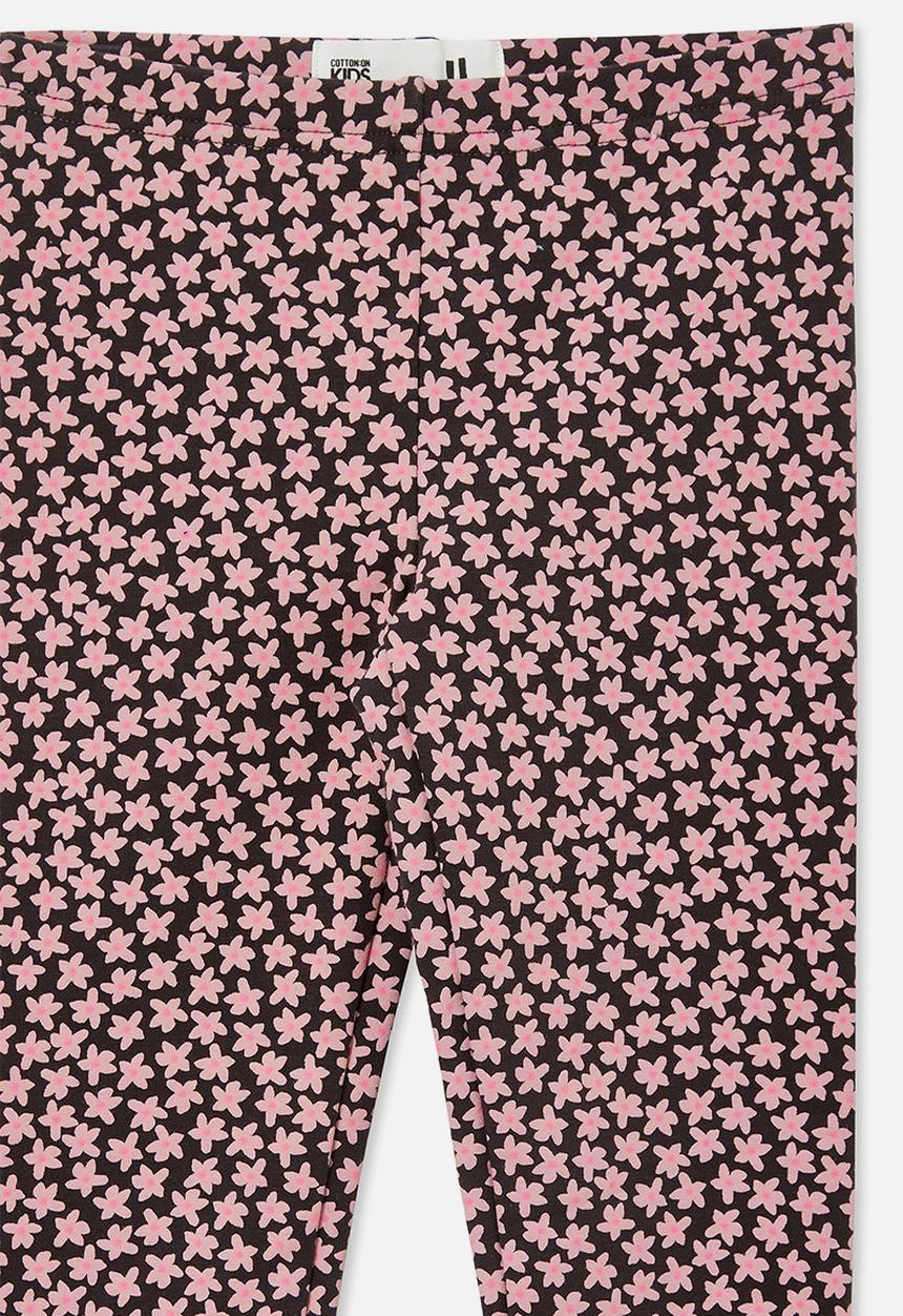 Cotton On - Fleece legging - phantom/mini ditsy