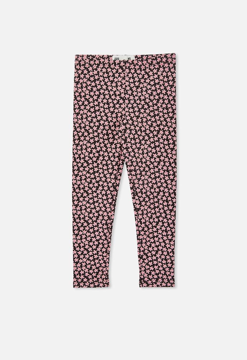 Cotton On - Fleece legging - phantom/mini ditsy