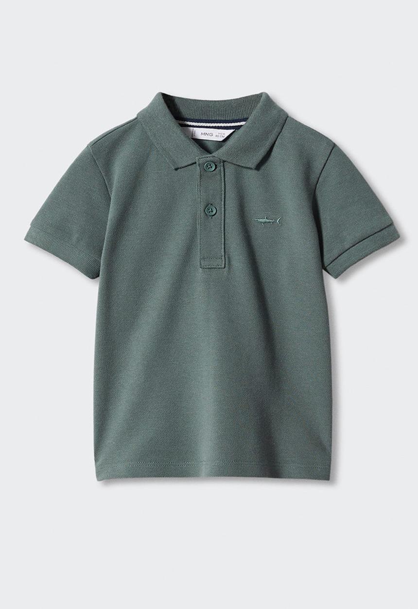 MANGO - Polo shirt javi - green