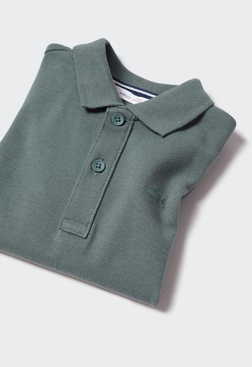 MANGO - Polo shirt javi - green