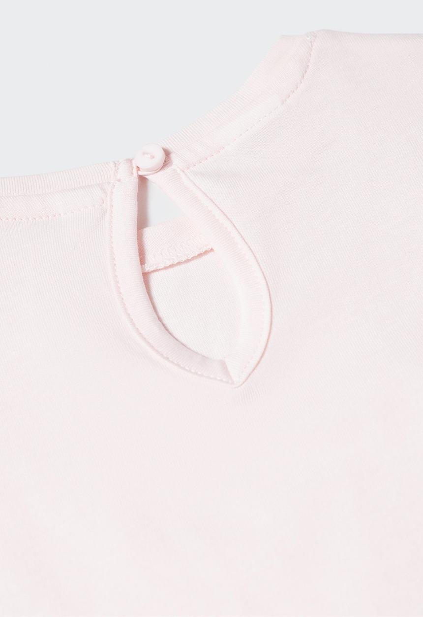 MANGO - T-shirt softb - pink