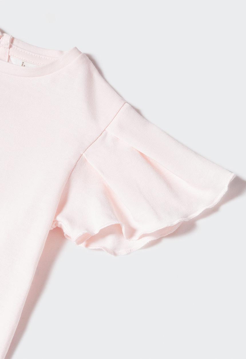 MANGO - T-shirt softb - pink