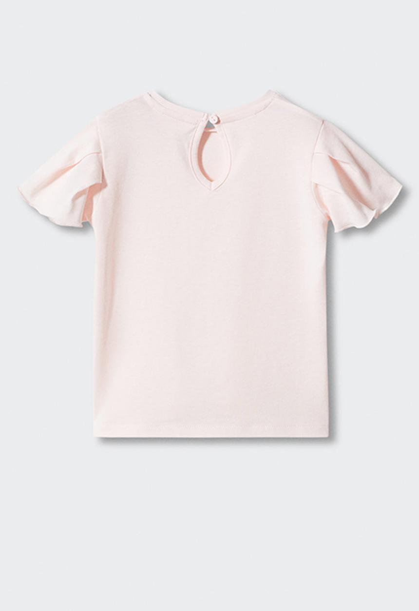 MANGO - T-shirt softb - pink