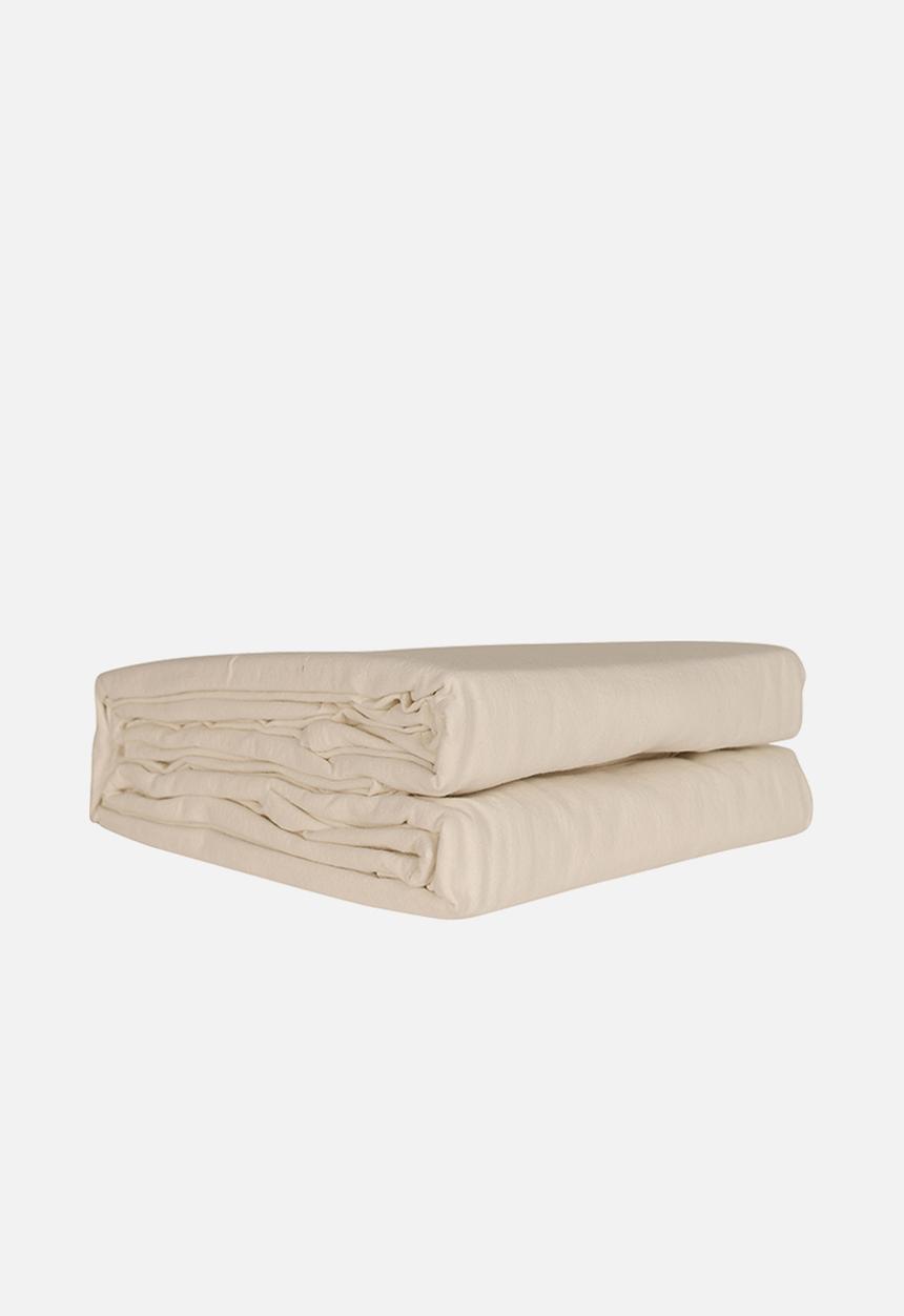 Hertex Haus - Pure organic cotton fitted sheet - natural