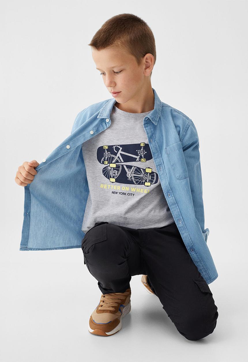 MANGO - Shirt joan - denim