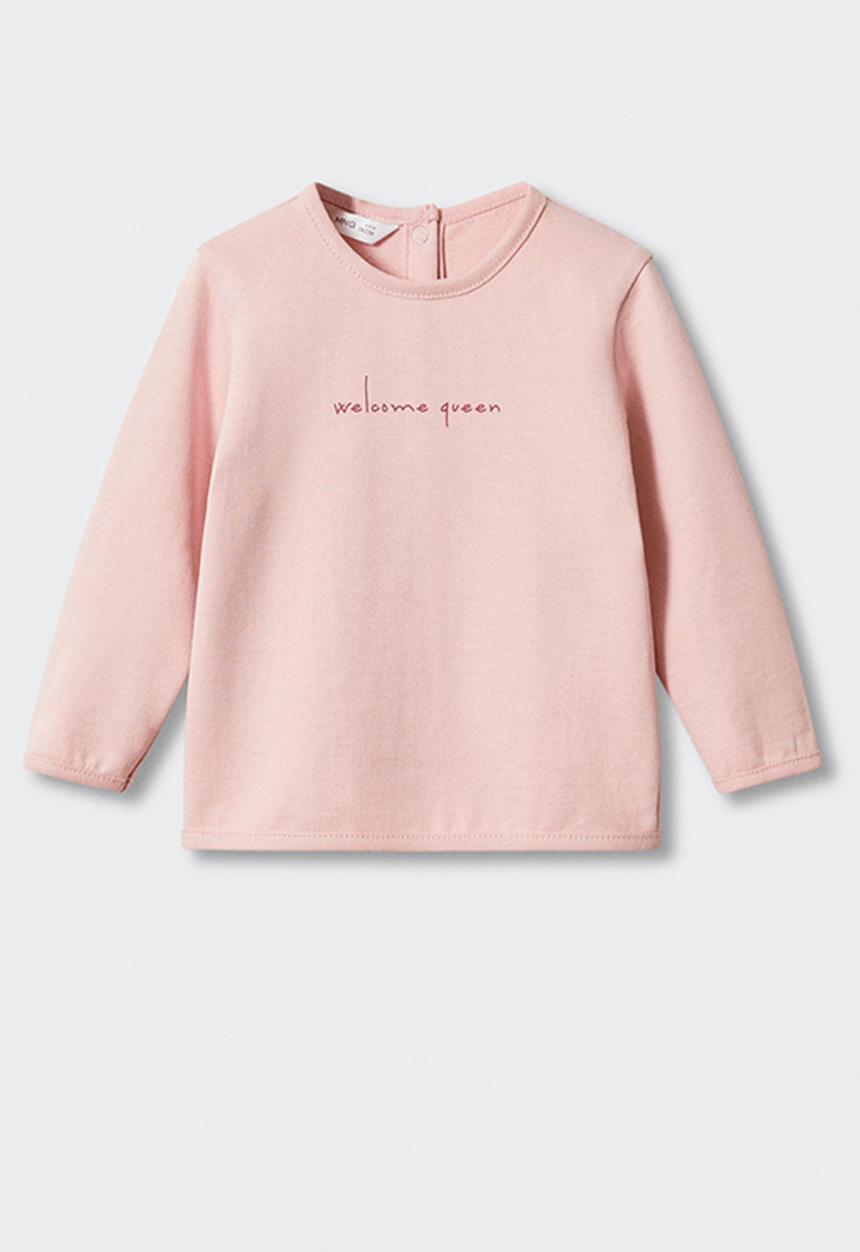 MANGO - Sweatshirt queen - pink