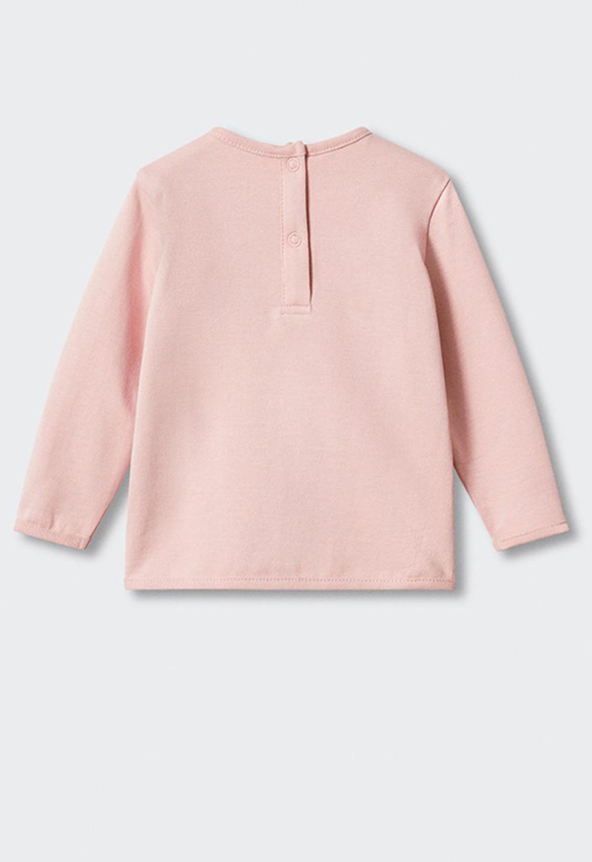 MANGO - Sweatshirt queen - pink