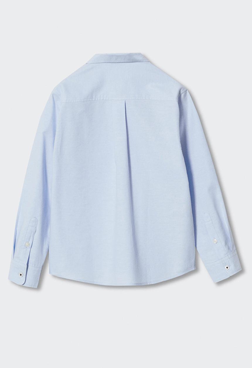 MANGO - Shirt oxford - blue