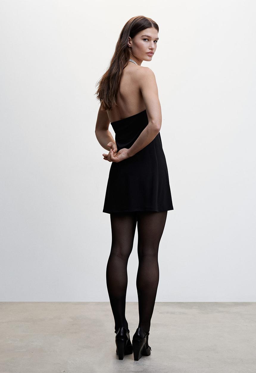 MANGO - Dress lux - black