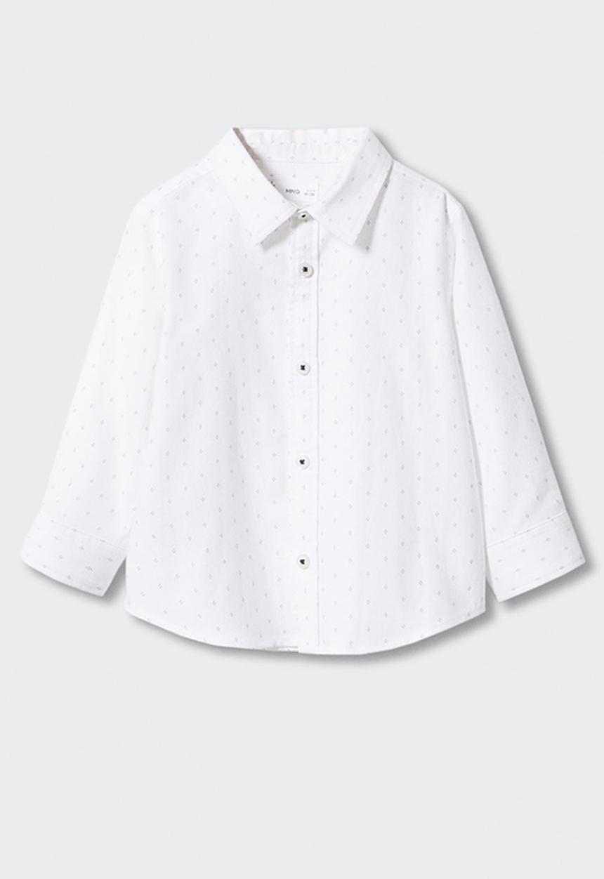 MANGO - Shirt oxfordbp - white