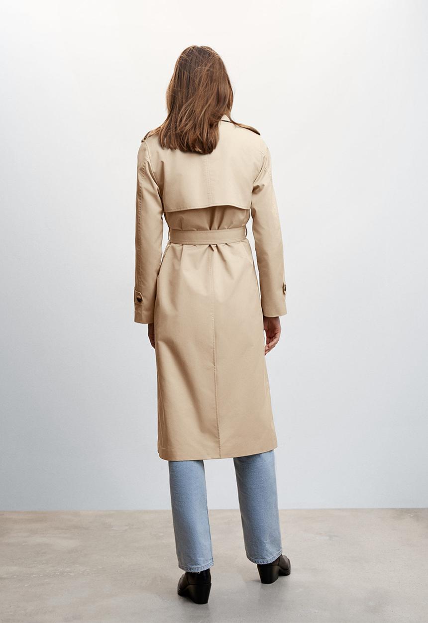 MANGO - Trench coat angela - light beige