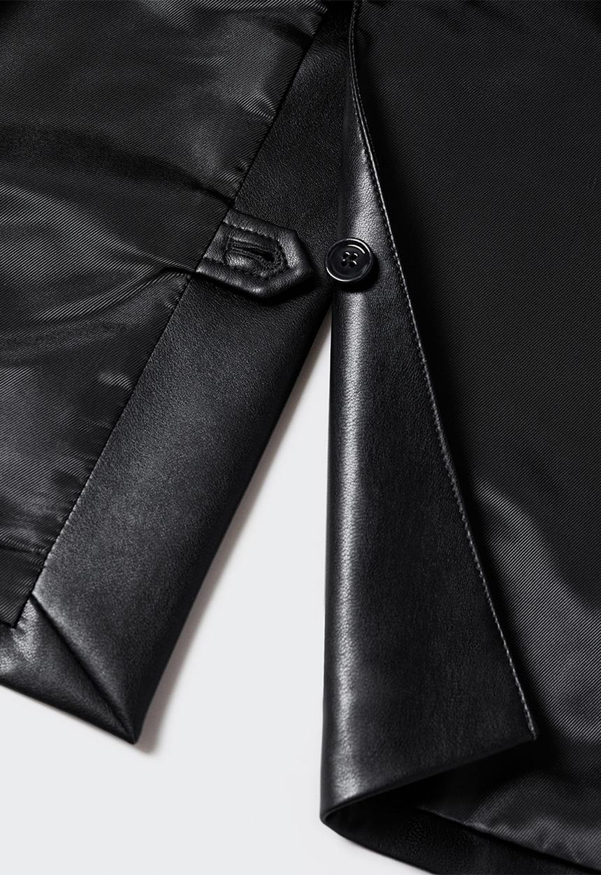 MANGO - Trench coat polanapu - black
