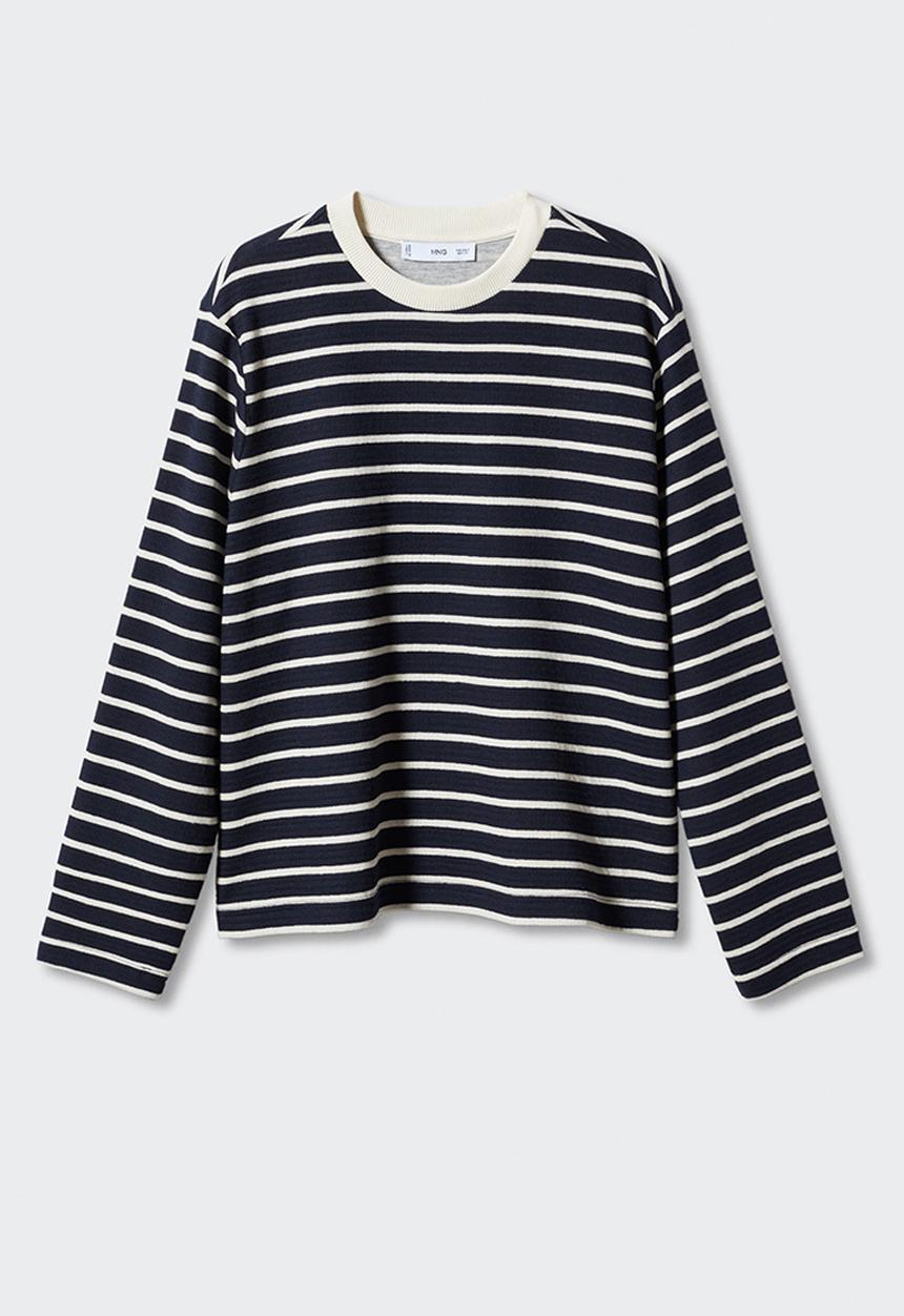 MANGO - Sweatshirt rayana - navy