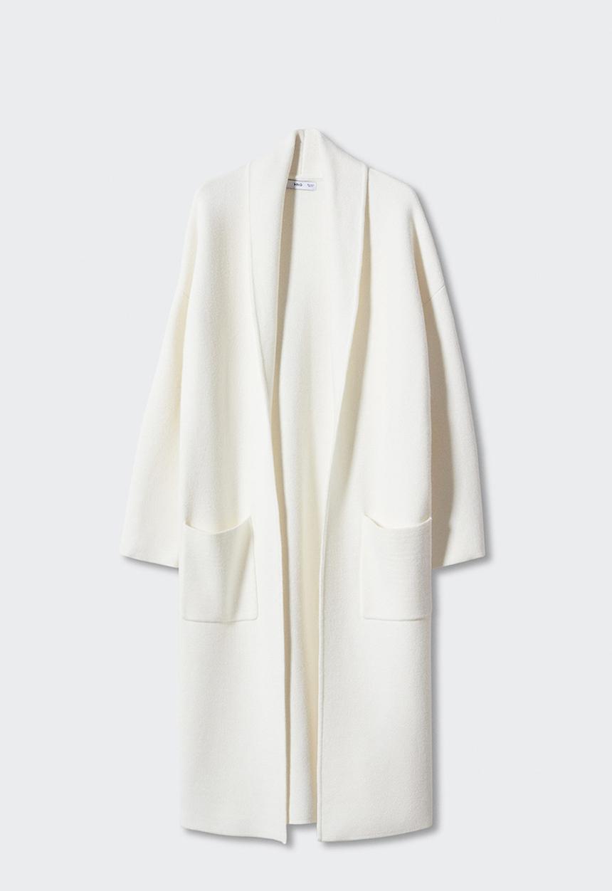 MANGO - Coat ringo - light beige
