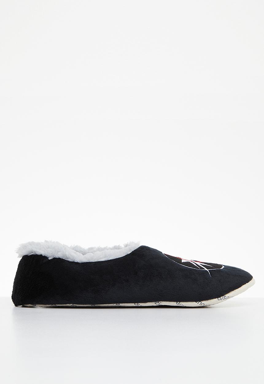 snoozies!® - Top dad slipper - black