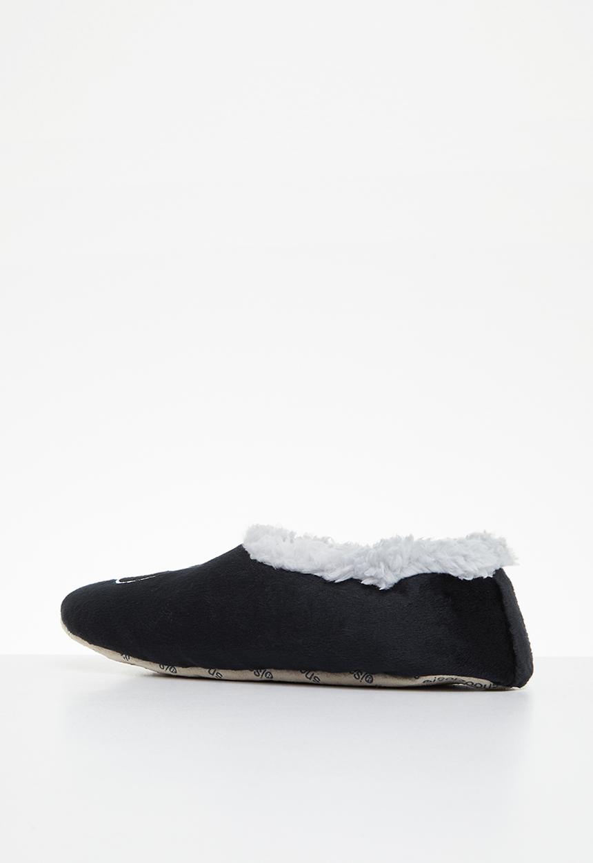 snoozies!® - Top dad slipper - black