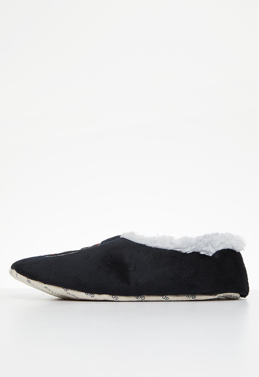 snoozies!® - Top dad slipper - black