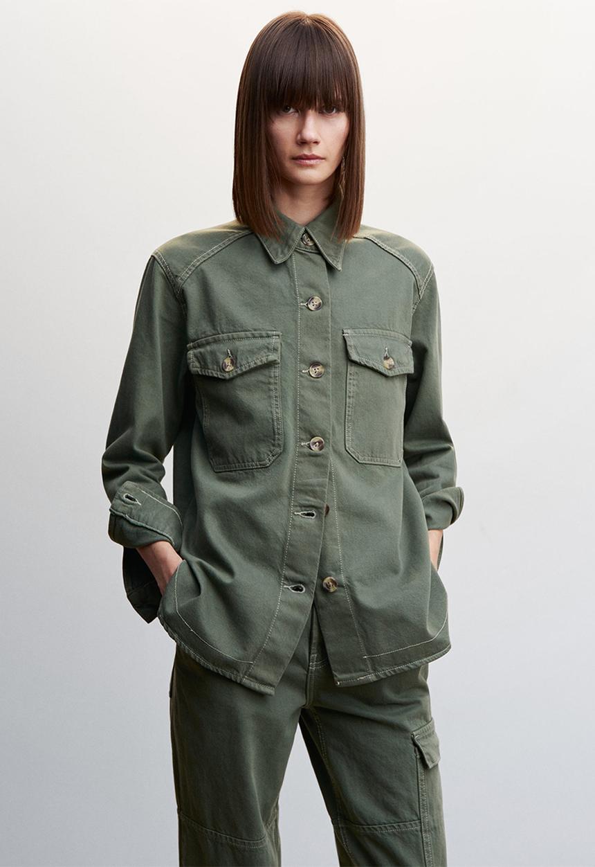 MANGO - Jeans lily - beige/khaki