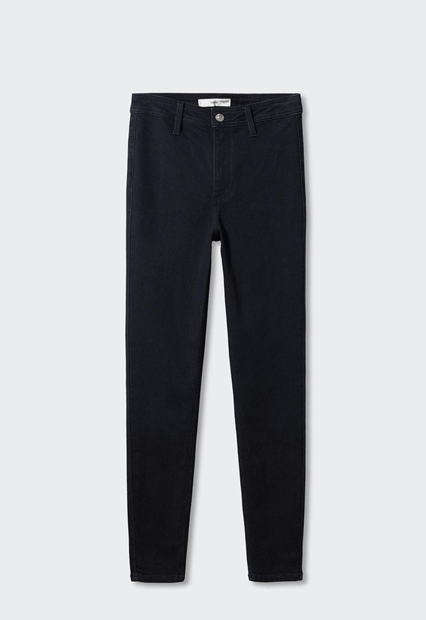 MANGO - Jeans jegging - black denim