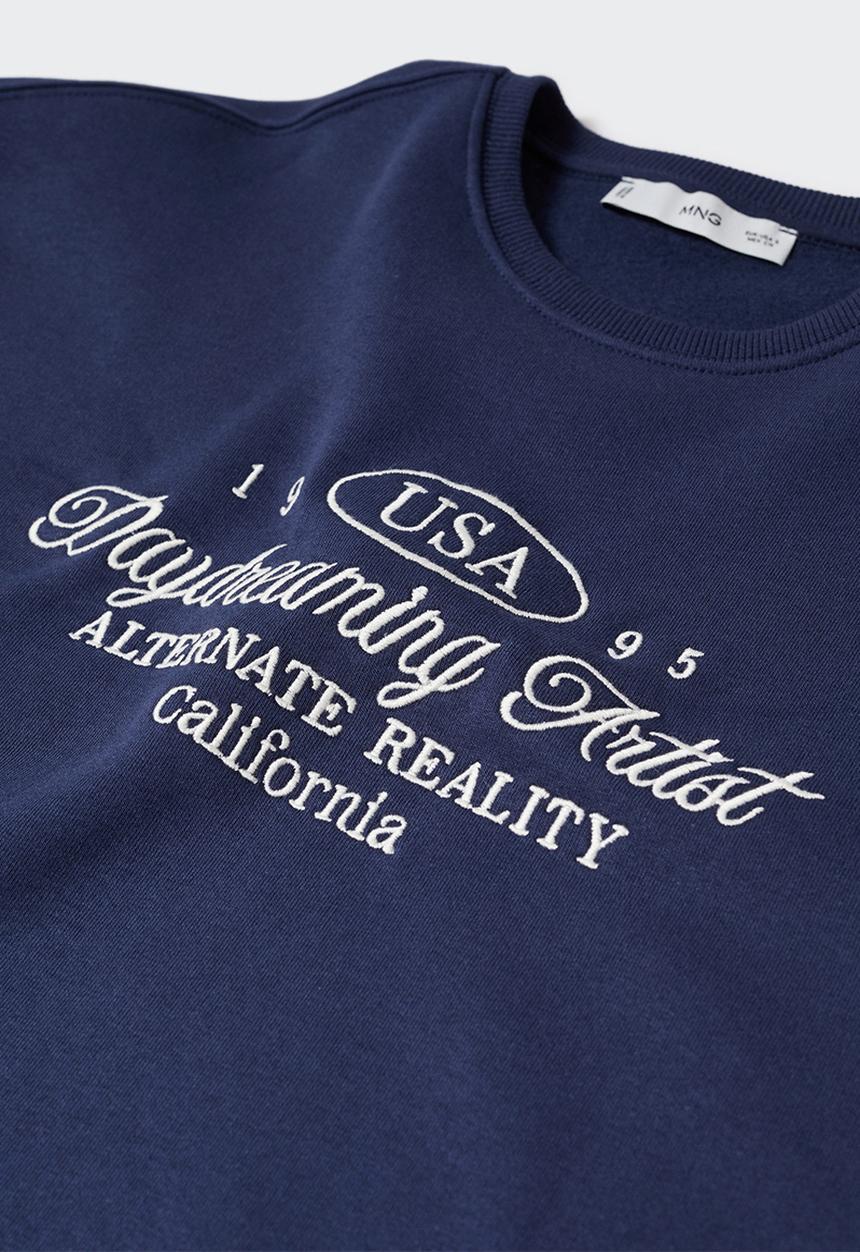 MANGO - Sweatshirt basilea - navy