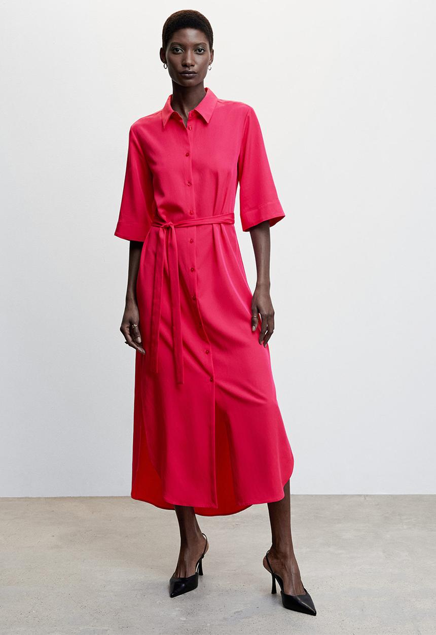 MANGO - Dress momo-A - light pink