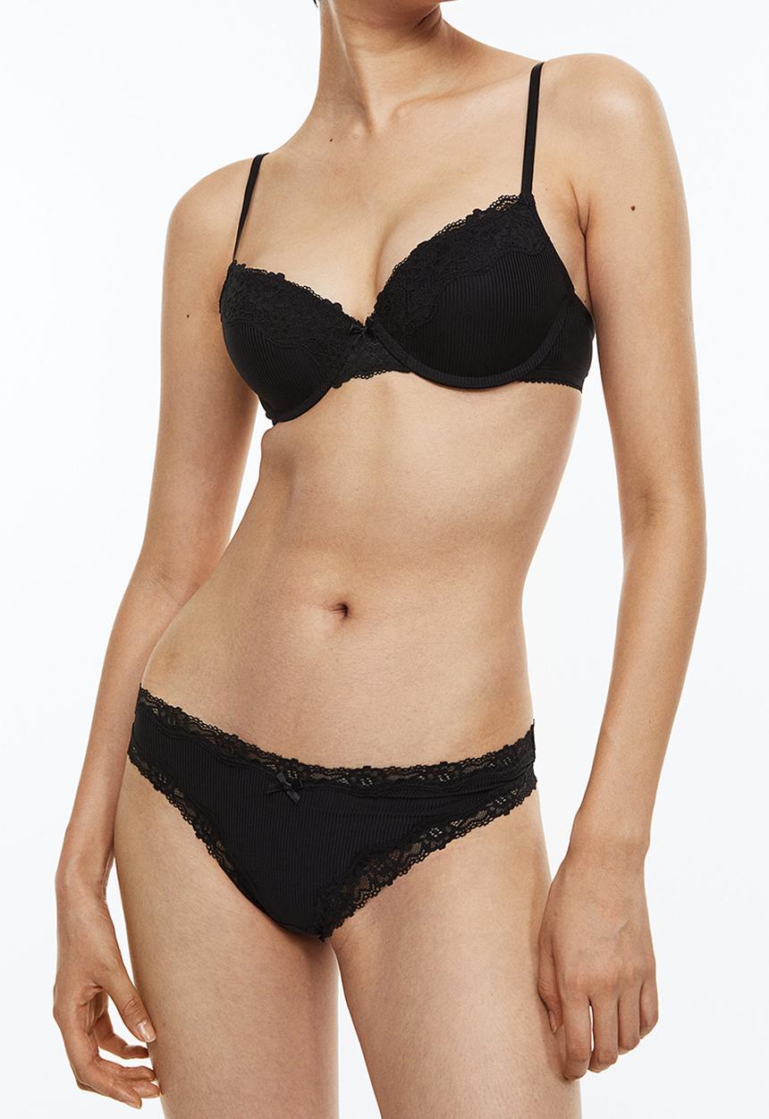 H&M - 3-Pack brazilian briefs - black