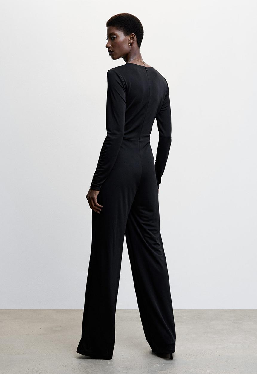 MANGO - Jumpsuit miranda - black