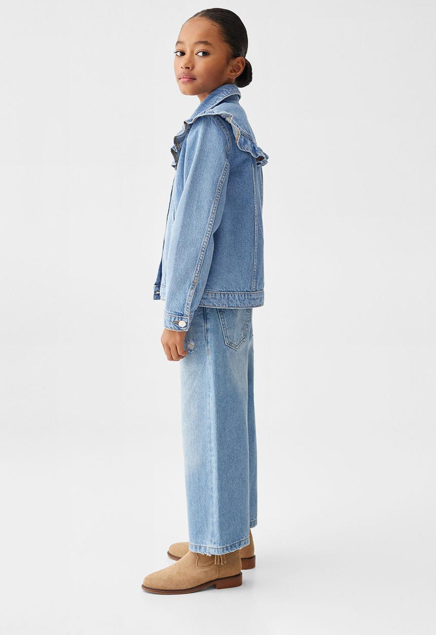 MANGO - Jacket norma - denim