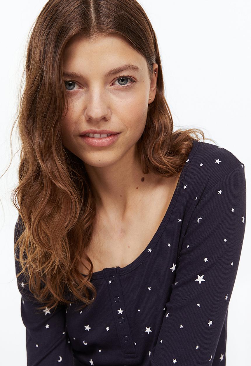 H&M - Pyjamas - dark blue/stars