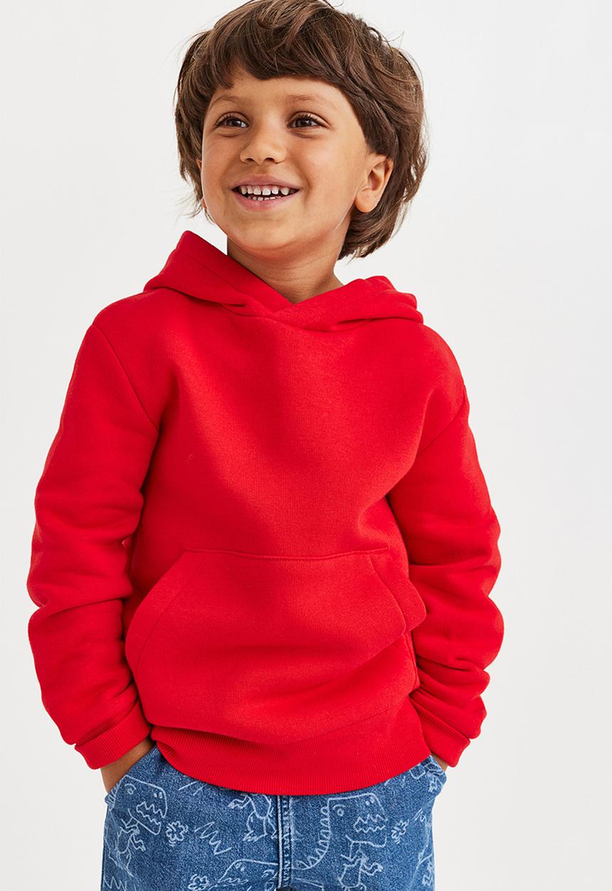 H&M - Hooded top - red